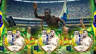 108 ICON ST PELE VS CAM PELE VS CF PELE!!! WHO IS THE BEST PELE IN FIFA MOBILE 23???