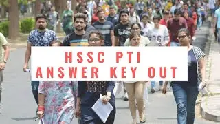 ||HSSC PTI Answer key||PTI Paper conduct 23August ||Offical answer key PTI Exam 2020||HSSC PTI KEY||