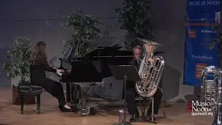 Beth Chouinard-Mitchell, tuba, and Hannah Yi, piano