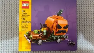 Lego Jack o Lantern Pick up #lego #legobuild #legohalloween 