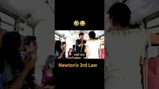 Newtons 3rd low #newtonslaw