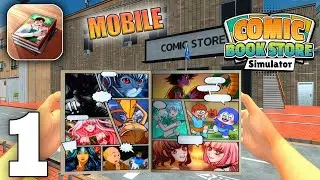 I OPENED A NEW COMIC BOOK STORE || NEW TRENDING SIMULATOR GAMES FOR ANDROID || COMIC BOOK STORE 🏬🏬🏬