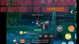 [ Ragnarok Origin Global ] 1 Hit DarkFrame no Aspersio Champion