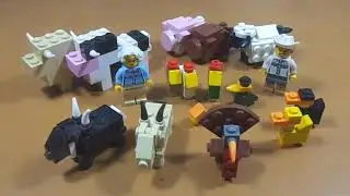Como hacer animales de granja LEGO (Mr :P)