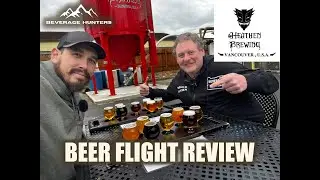 Heathen Brewing Beer Flights