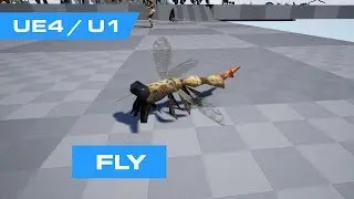 [U1 UE4] Flying with Razorfly