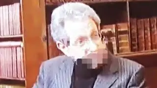Robert Lawrence Kuhn says a** during interview