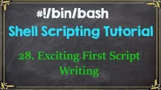 Write Exciting First Shell Script - Amazing Way To Start Learning