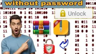 How to crack zip files||zip password unlock|| zip password kaise pata kre||Of Guru