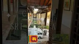The gallery cafe in Colombo Sri Lanka Geoffrey Bawa🇱🇰スリランカコロンボ　ギャラリーカフェ#trip #vacation