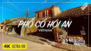 Hoi An old town walking tour 4K Viet Nam