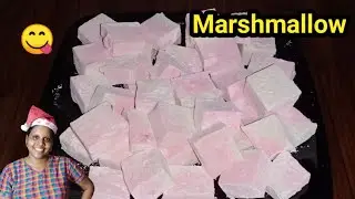 Marshmallow recipe in Tamil/Christmas special Marshmallow/Kutties favourite/#marshmallow/#sobashouse