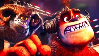 Steve vs. Ramarilla (la peor lucha de la lucha de monstruos) 😂 | Monstermanía | Clip en Español