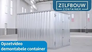 Opzetvideo demontabele container - Zelfbouwcontainer Nederland