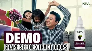 Keva Grape Seed Extract Drops Demo | @KevaIndustriesofficial