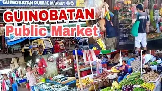 MARKET DAY AT GUINOBATAN PUBLIC MARKET | Lumagavlog