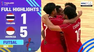 FULL HIGHLIGHT! | FUTSAL MEN | THAILAND (1) VS (5) INDONESIA | SEA GAMES THAILAND 2025