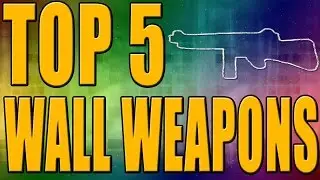 Top 5 COD Zombies Wall Weapons (WAW-BO2)