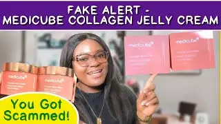 Fake vs Real Medicube Collagen Jelly Cream 😳 Don&rsquo;t Buy Until You Watch This simply shuga