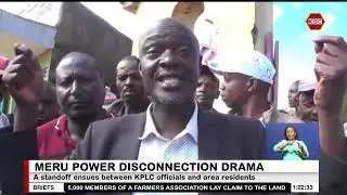 Meru residents attack KPLC officials for trying to disconnect them