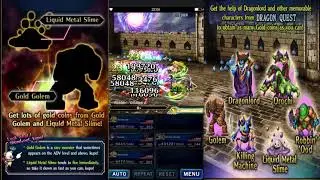 Final Fantasy Brave Exvius GL - FFBE x Dragon Quest collab ~ Monster Carnival - LGD