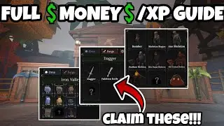 ПОЛНОЕ РУКОВОДСТВО ПО ФАРМУ ДЕНЕГ И ОПЫТУ В КУЗНИЦЕ Roblox...