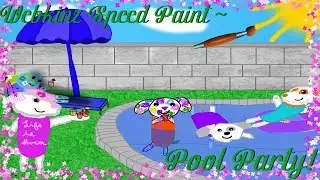 Webkinz Speed Paint ~ Pool Party!