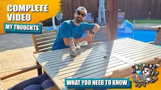 PHI VILLA 64&Prime; Rectangle Patio Table Review &ndash; Durable & Stylish