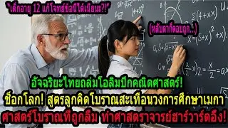 ในหัวหนูมีลูกคิดค่ะ อัจฉริยะเด็กไทยทำศาสตราจารย์ฮาร์วาร์ดอึ้ง! แก้โจทย์ที่ทำไม่ได้ด้วยวิธีคิดเลขในใจ