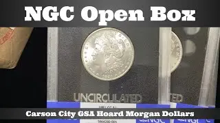 Знакомство с сокровищами моргановских долларов GSA из Карсон-Сити &mdash; NGC Open Box &mdash; 1880-CC, 1881, 1883, 1884, 1885