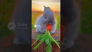cute Bunny 💖 #funnyvideo #youtubeshorts #ai #laugh #fypシ゚viral #likeandsubscribe #funny #best #laugh