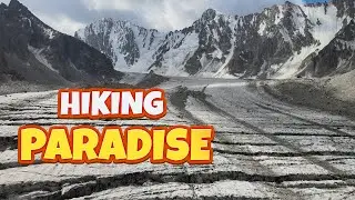 Hiking Ak-Sai Glacier Kyrgyzstan