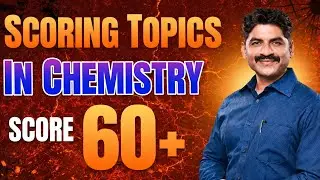 Scoring Topics In Chemistry For HSC Board | Score 60+ In Chemistry | Sahyadri Tutorials | Mahesh Sir