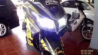 DIY buka cover set depan modenas elegan 250