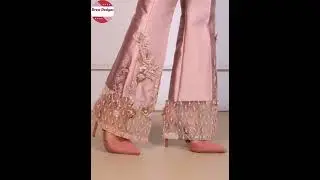 Stylish party wear pants/cigarette pants/ straight trouser designs 2022.#dress designs.