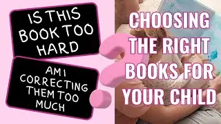 How to check if a book is too hard for your child #learntoread #earlyreaders #raisingreaders