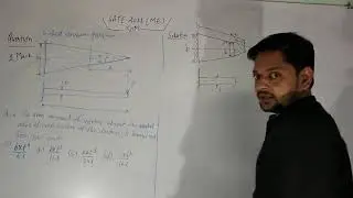 GATE 2011 (ME) SOM Question's Solution 6|| Previous year question|| GATE Preparation