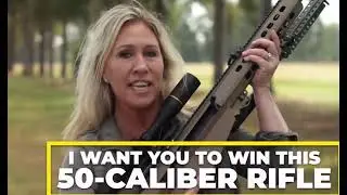 Marjorie Taylor Greene's Crazy new Ad and Gun Giveaway