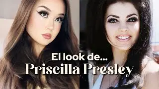 MAQUILLAJE INSPIRADO en PRICILLA PRESLEY 🎀 