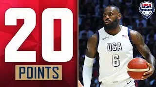 LeBron James' CLUTCH Performance vs Germany! 💪😤 | July 22, 2024