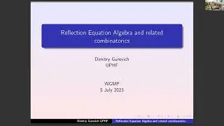 Гуревич Д.И. (ИППИ, Москва). Новые приложения алгебры отражений 14.09.2023