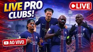 JOGANDO PLAY-OFFS DE PRO CLUBS EA FC26 LIVE PT/BR🔴