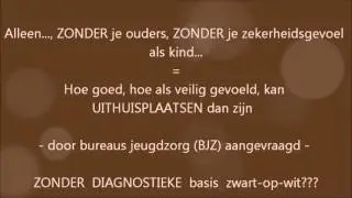 Gevoel ouderloos te zijn weggerukt, UHP