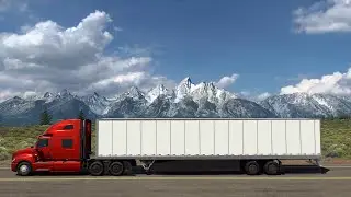 Исследуем DLC Wyoming для American Truck Simulator!