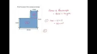 Area of a compound shape
