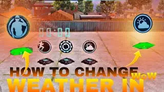 How To Change Weather In Wow Map 😱|Wow Me Night Mood Kese Lagaey| Wow Me Rain Ko Kese Lagaey😱🔥