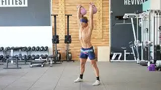 Dual KB Snatch from Floor