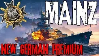 MAINZ - new german LIGHT Cruiser - 167K DMG - WOWS