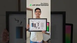 Apple iPhone Teardown Frame Art #zeeshantechy #appleiphone #iphoneframedart #iphoneframe #mobile