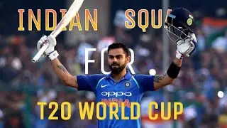 INDIAN SQUAD FOR T20 WORLD CUP 2021 || CRICMILESTONE